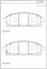 ASIMCO KD1553 Brake Pad Set, disc brake